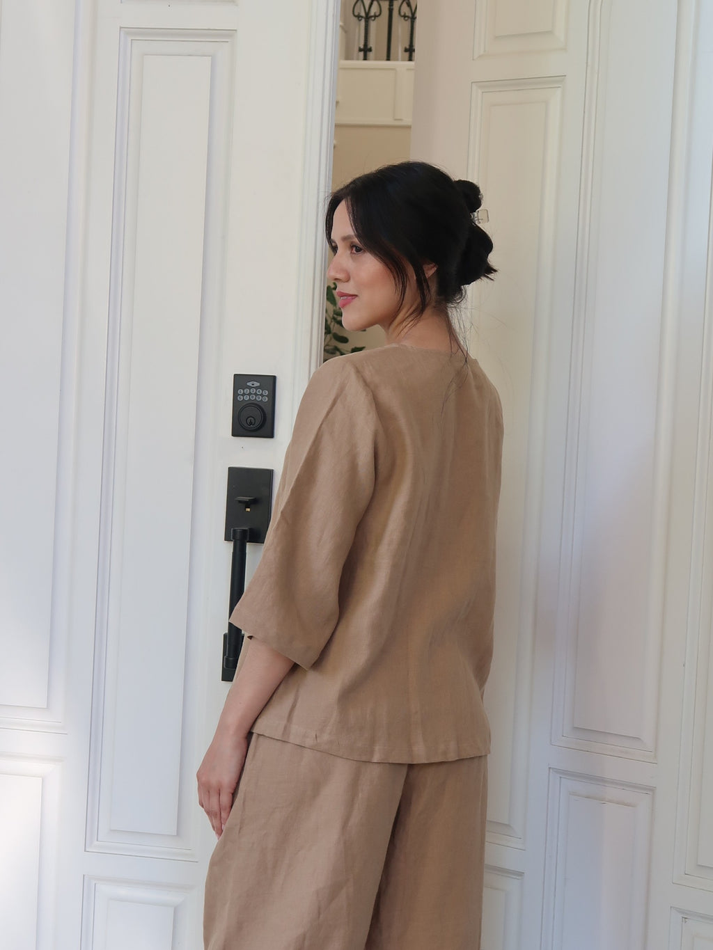 Classic Elevated Pyjama Shirt | 100% linen